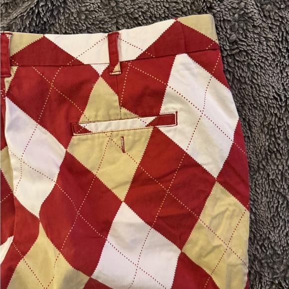 LOUDMOUTH Men’s Argyle Shorts - Picture 6 of 16